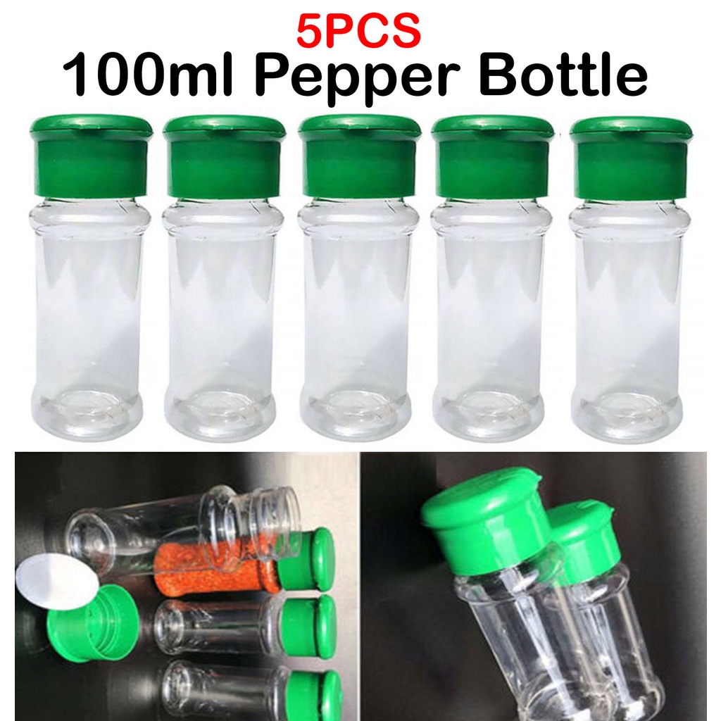 100ml Pepper Bottle Pepper Powder Bottle Condiment Bottling Storage ...