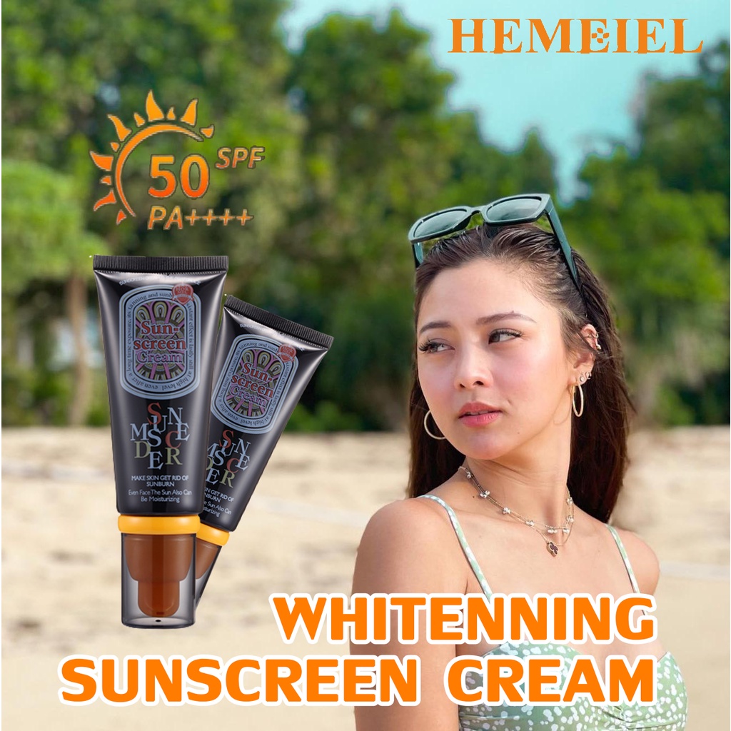 HEMEIEL SPF 50+ sunscreen face and body sunscreen outdoor beach UV