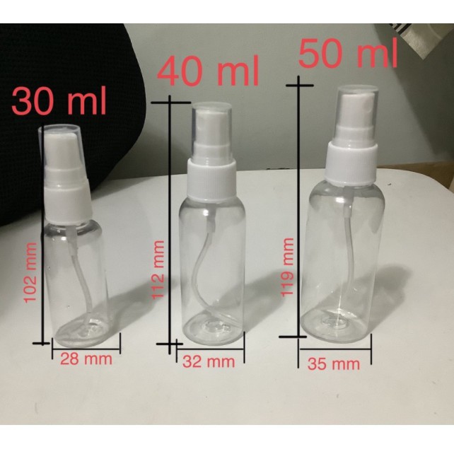 30ml spray deals bottle