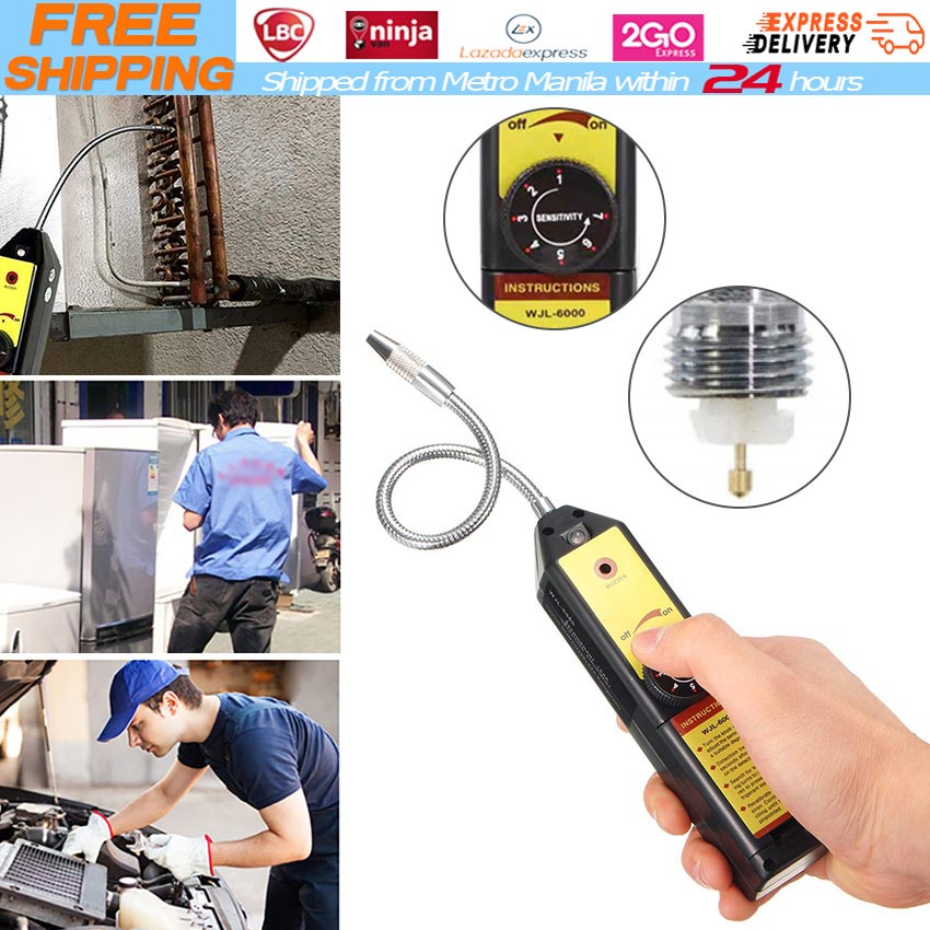 Gas Detector Gas Leak Detector Freon Gas Analyzer Cfc Hfc Halogen Gas Refrigerant Leak Detector 2721