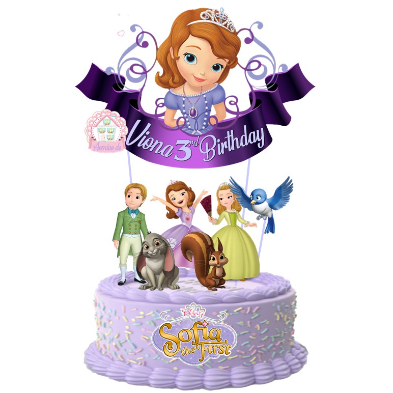 Sofia THE FIRST CAKE TOPPER | Shopee Philippines
