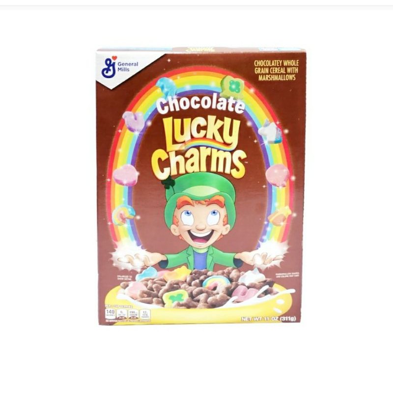 General Mills Chocolate/Smores Lucky Charms Cereal 311g | Shopee ...