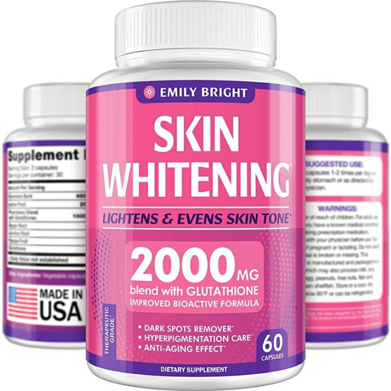 Glutathione Whitening Pills 2000mg Glutathione