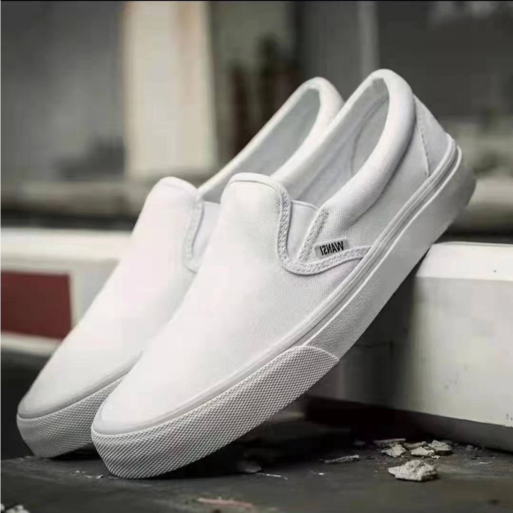 OO CHIC VANS checkerboard slip on canvas shoes for men Shopee Philippines