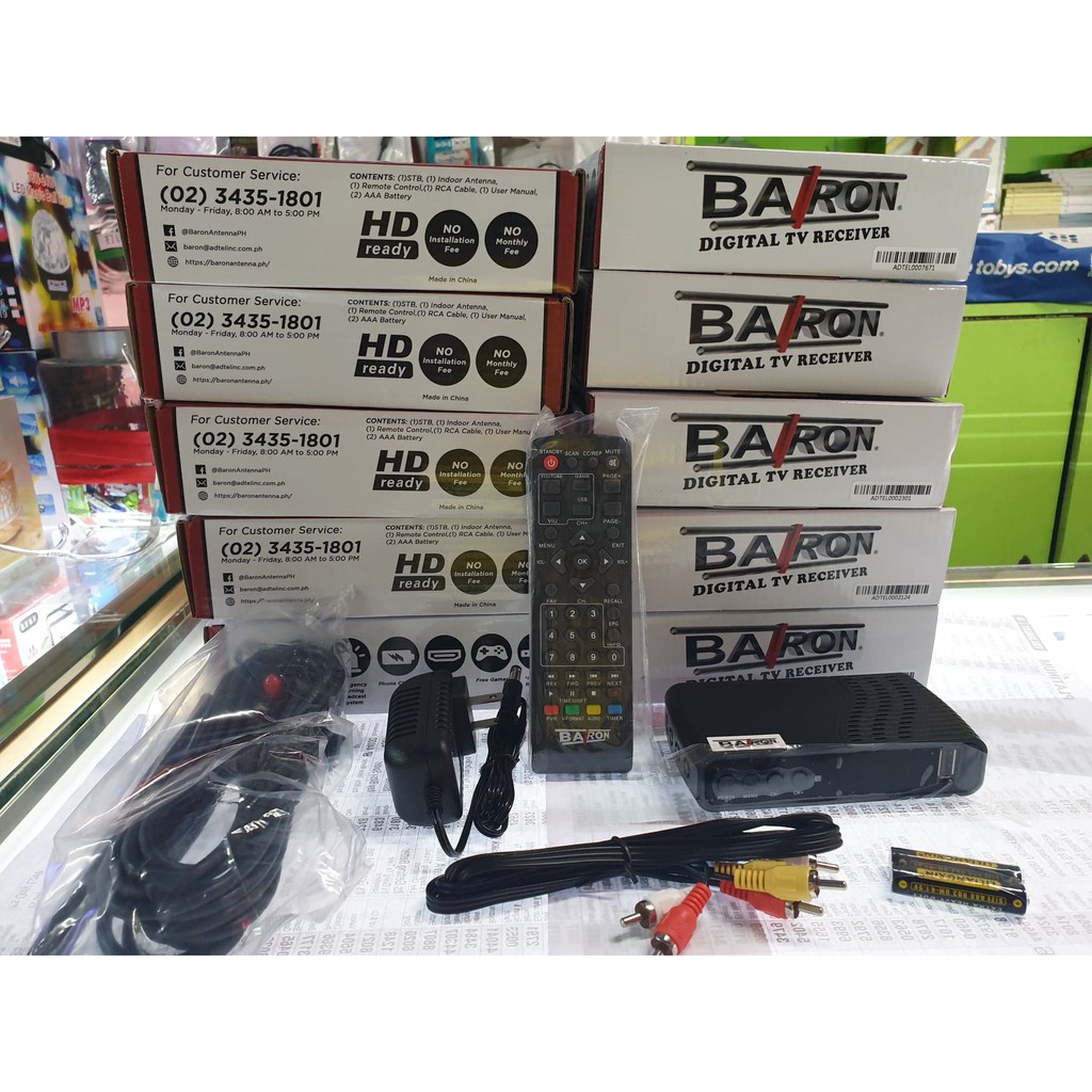BARON DIGITAL TV RECEIVER (ORIGINAL) Shopee Philippines