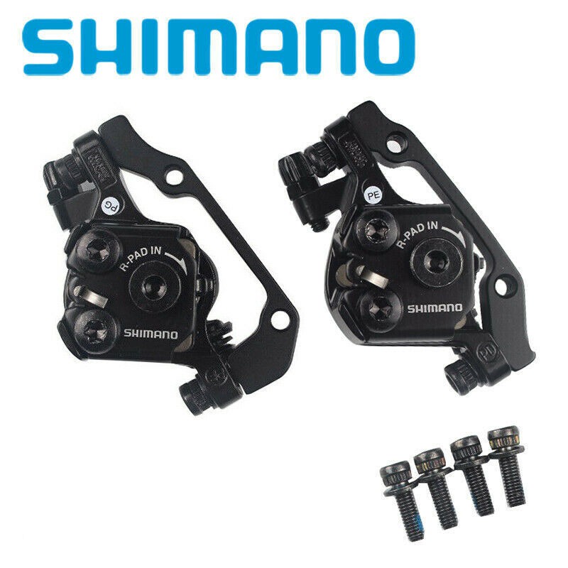 Shimano Tourney TX805 Disc Brake Caliper w Resin Pads Front Rear