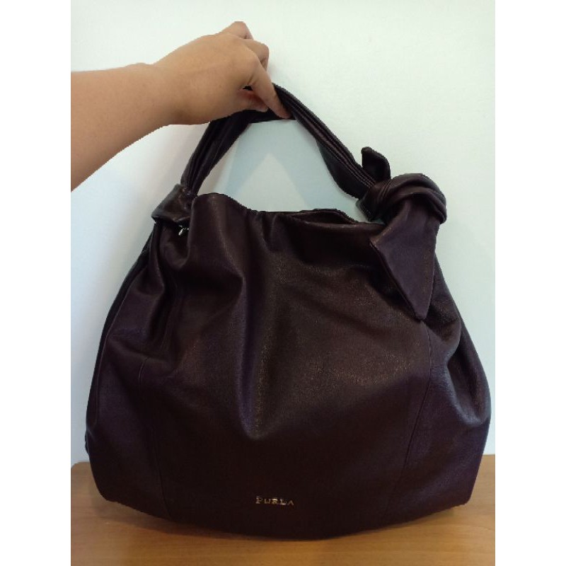 Furla genuine shop leather bag