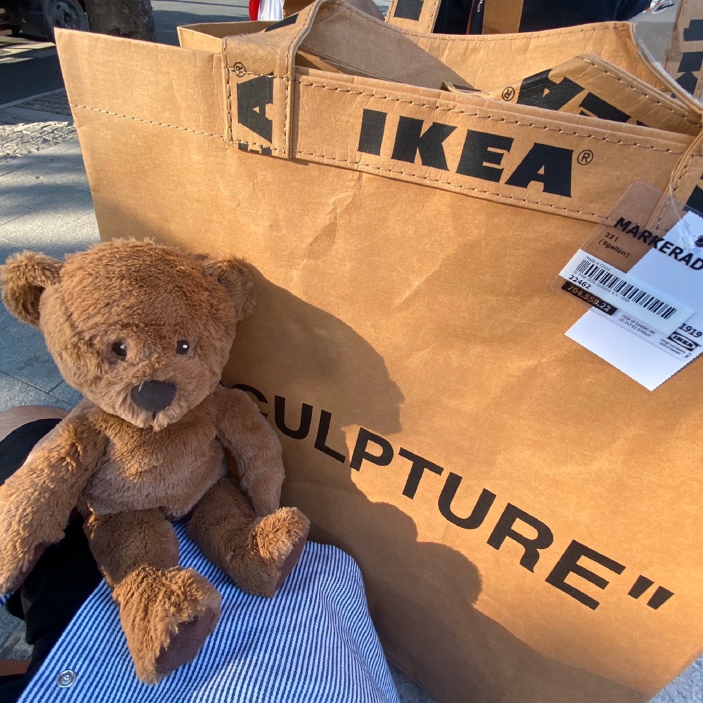 Virgil Abloh x Ikea Sculpture Markerad Bag, Medium Bag, IKEA Limited  Edition