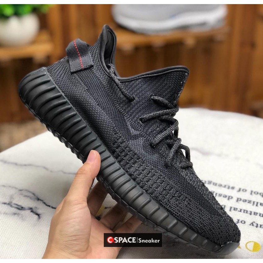 Yeezys triple black on sale 350