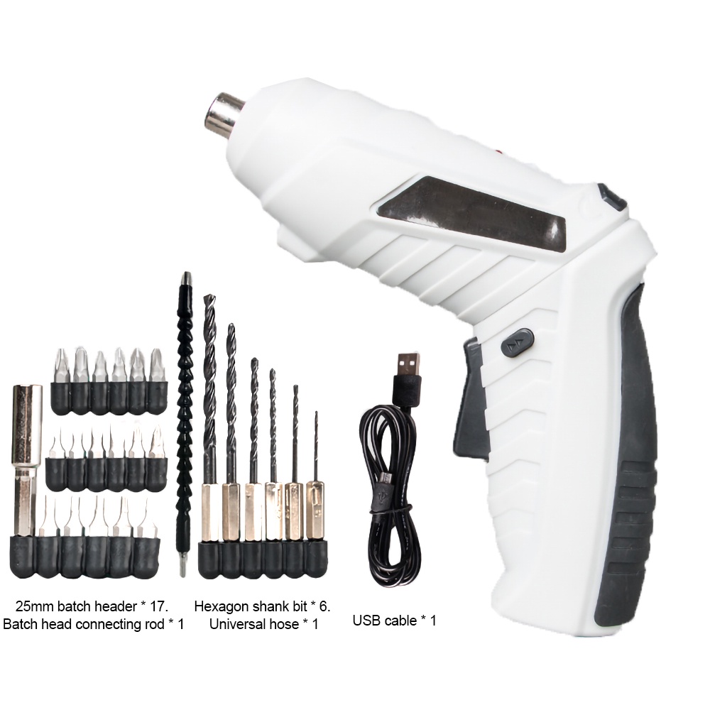 Multifunctional mini electric screwdriver 46piece set with precision