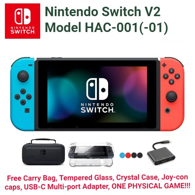 Nintendo switch 2024 v2 shopee