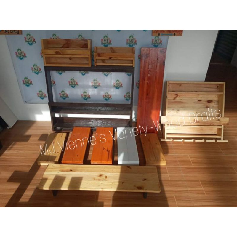 WOODEN MONITOR RISER | SINGLE DUAL MONITOR STAND| L-90cm/W-23-24cm/H-8 ...