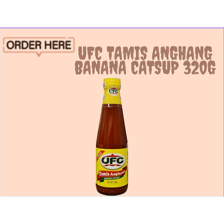 Jufran Banana Ketchup 320G x 2 Bottles Shopee Philippines