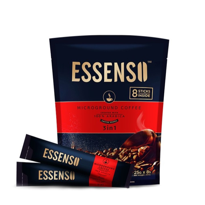 Super Coffee Essenso Microground Coffee 3in1 Shopee Philippines