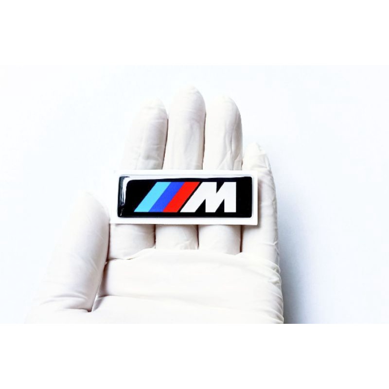 Bmw 3M. Logo Embossed Flexible Sticker | Shopee Philippines