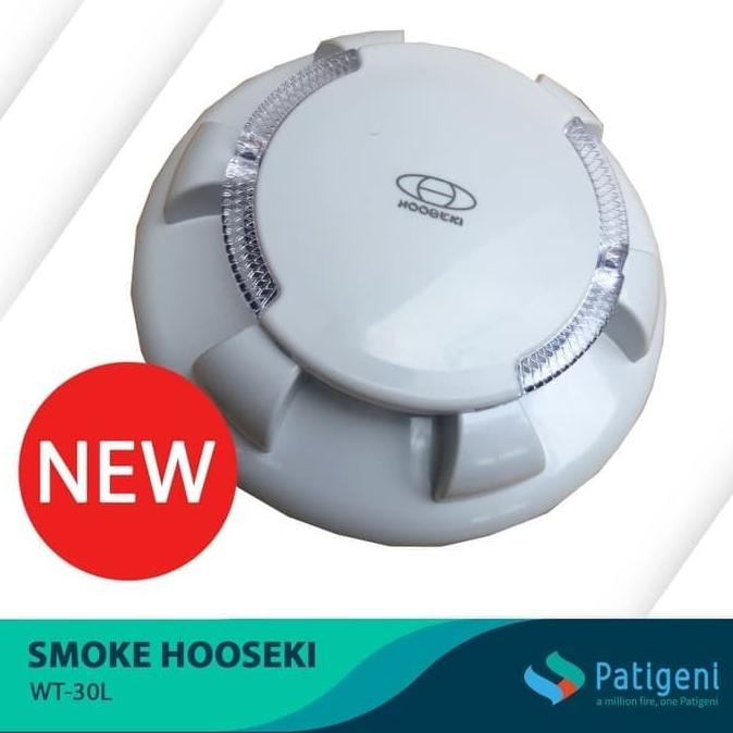 Fire Alarm Smoke Detector Photoelectric Hooseki HSWT30L Shopee