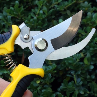 Professional 65Mn Steel Blade Garden Flower Stem Pruner Cutter Shears