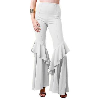 Pleated bell bottom on sale pants