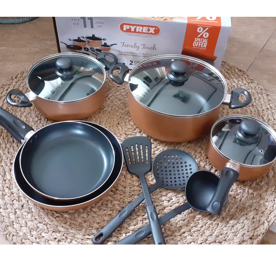 Cookware Pyrex pan pot non stick PYREX per piece