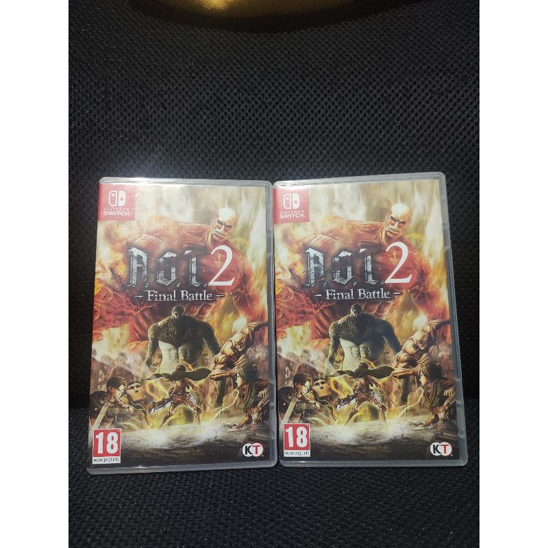 Attack on Titan 2 Final Battle for Nintendo outlet Switch sealed