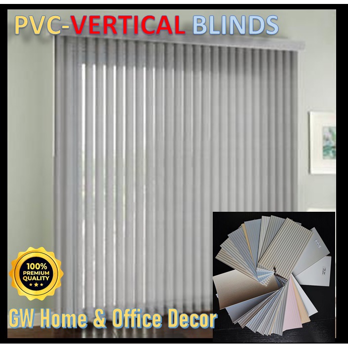 PVC VERTICAL BLINDS Custom Size Shopee Philippines