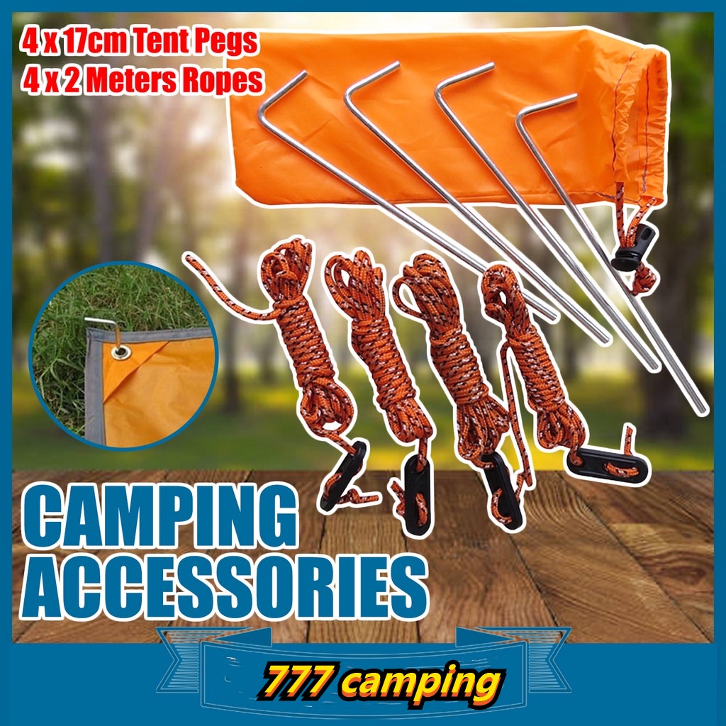 Tent floor nails Camping tent accessories tools, nails wind rope ...