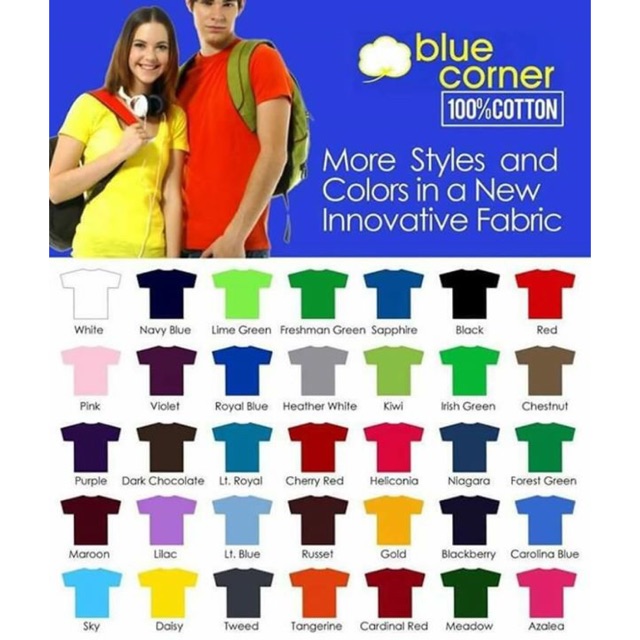 Blue corner sale shirt