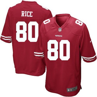 NFL_Jerseys Jersey San Francisco''49ers''Men #80 Jerry Rice 97