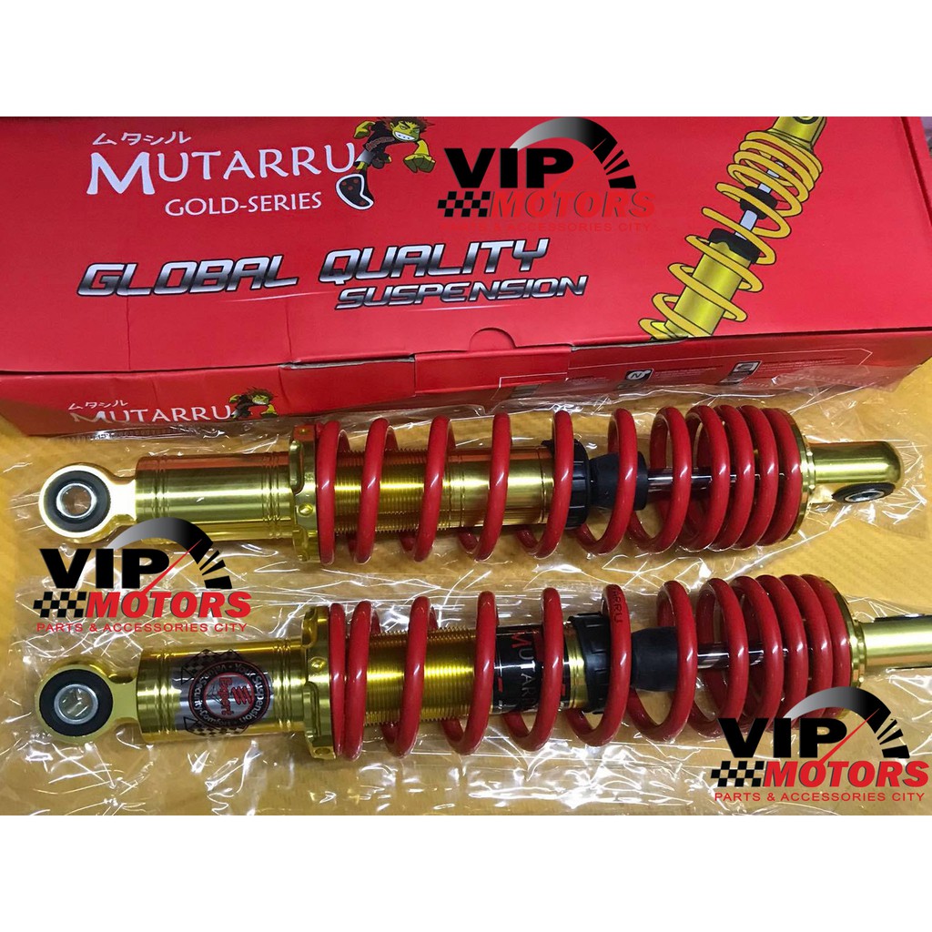 Mutarru 310mm Dual Shocks for Wave 125 (RED) | Shopee Philippines