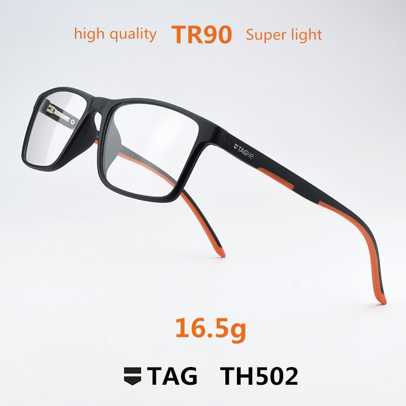 TAG Brand TR90 myopia glasses frame men prescription glasses frame
