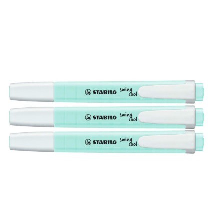 STABILO Swing Cool Pastel Highlighter Touch of Turquoise 3s | Shopee ...