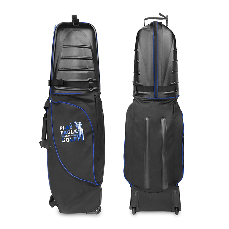 Golf Bags PlayEagleTravel Golf Bag Hard Case with Tug Consignment Bag
