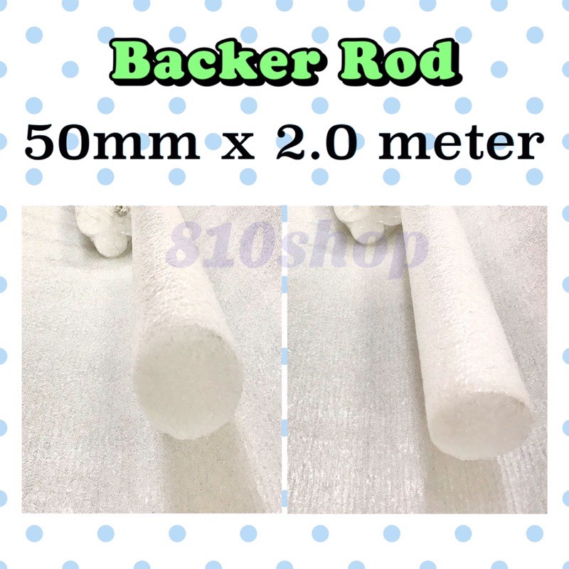 50mm x 2 meters PE Foam Backer Rod Stick Polyethylene Foam Sealant Backing Foam Shopee Philippines