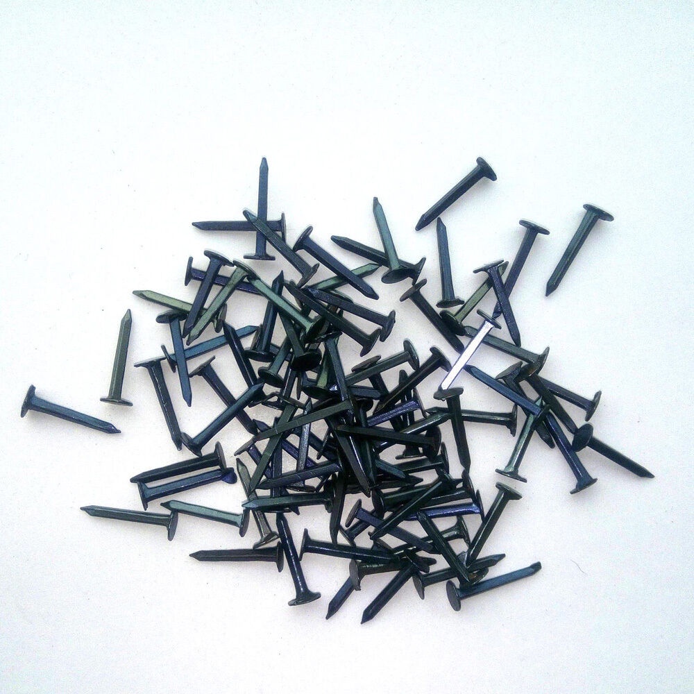 SHOE TACKS Upholstery Shoes Nail Flat Head Screw Tacks for Shoes Sides Lasting 5/8 and 1/2