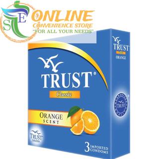 TRUST CONDOM 3-PC PER PACK (WHOLESALE & RETAIL)