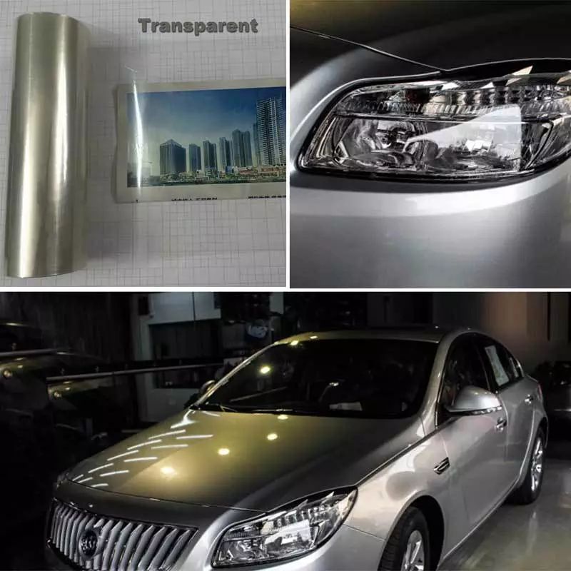 In Matte Black Tint Headlights Tail Lights Fog Lights Vinyl Wrap Film Stickers | UK - Foto 6