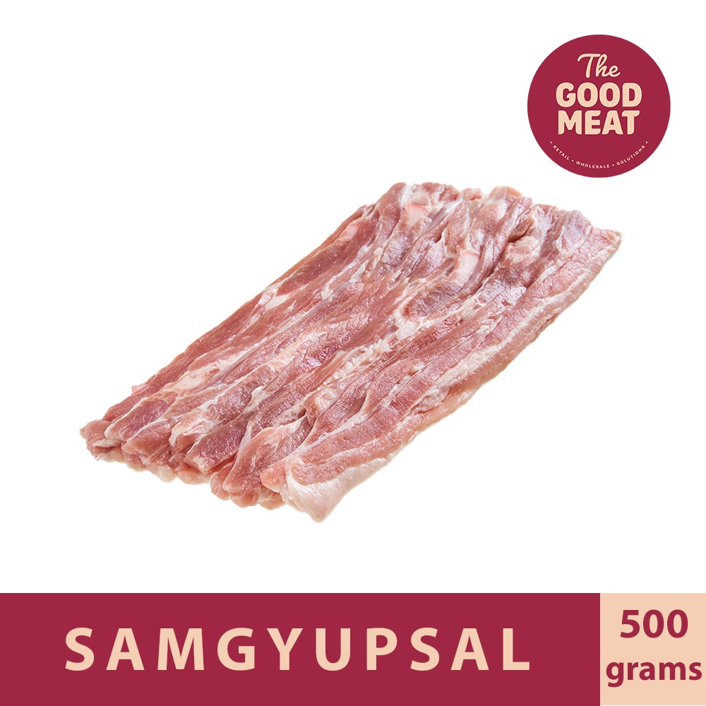 The Good Meat Pork Samgyupsal (500g) | Shopee Philippines