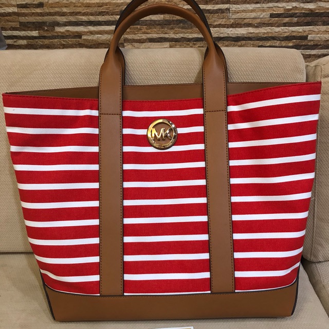 Michael kors 2024 fulton canvas tote