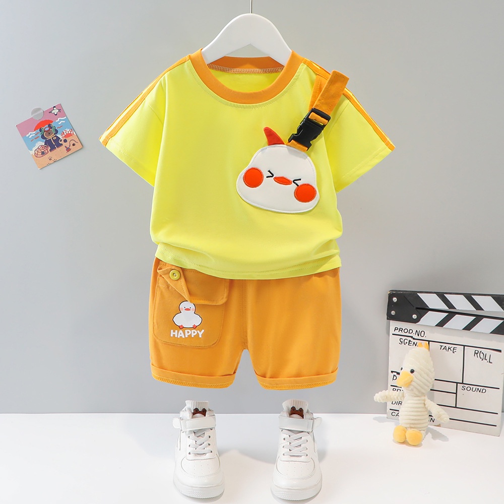 baby boy and baby girl cute summer clothes set kids suit toddler cotton