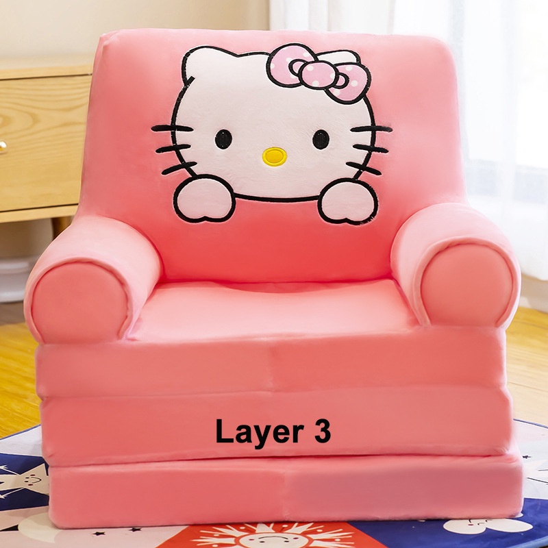 Children S Gift Foldable Sofa Bed For Kids Chair Sofa Set Cartoon   069bd5168b94b7f46d158df92dc52f28