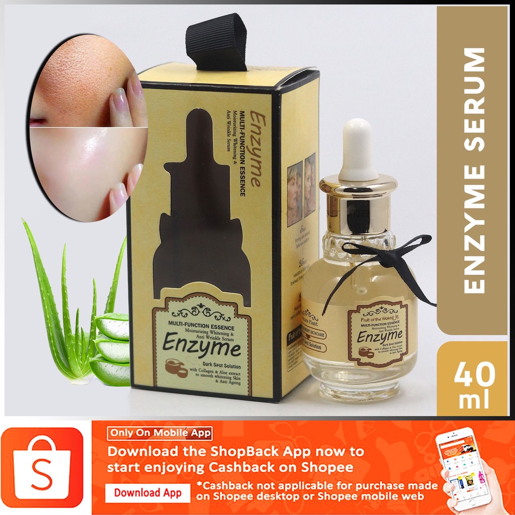 Wokali Enzyme MultiFunction Essence AntiAging Serum Skin Whitening