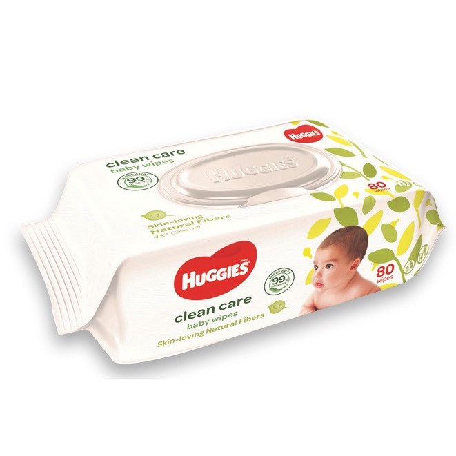 Huggies Clean Care Baby Wipes 80 sheets | Shopee Philippines