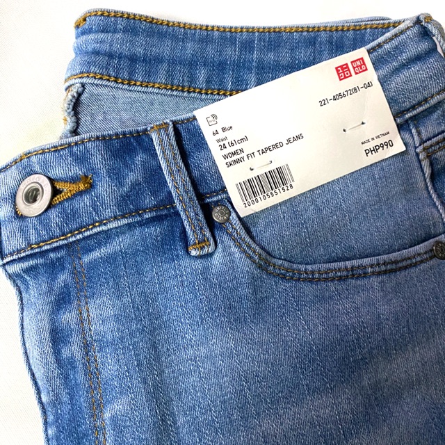 Uniqlo jeans outlet skinny fit tapered