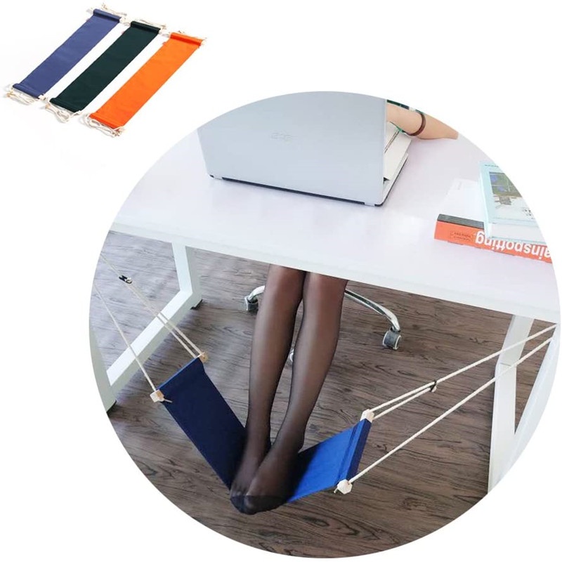 Polyester Desk Feet Hammock, Polyester Foot Rest Stand