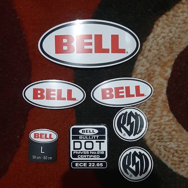 Bell Bullitt RSD Helmet Helmet Sticker Helmet Stickers Waterproof ...