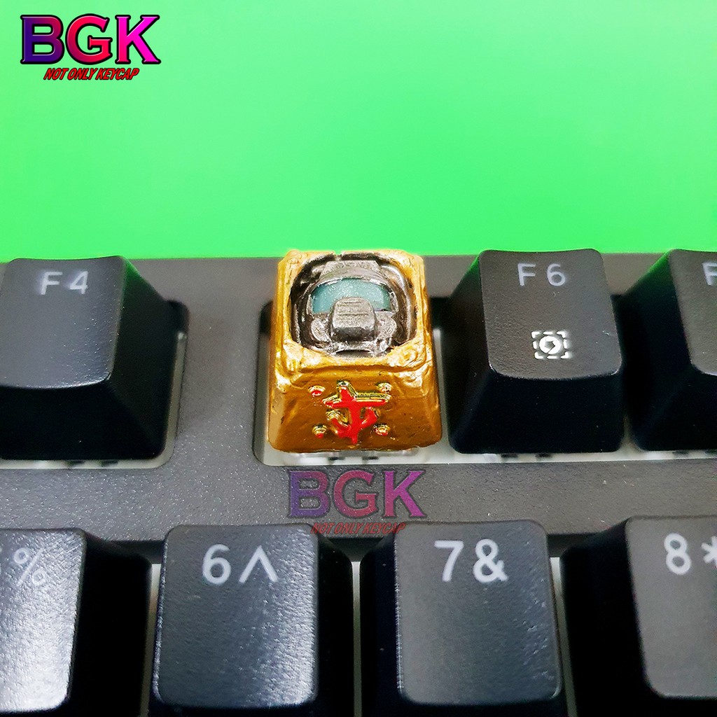 Extremely beautiful Doom Slayer V2 Trans-LED Odd Keycap (unique resin ...