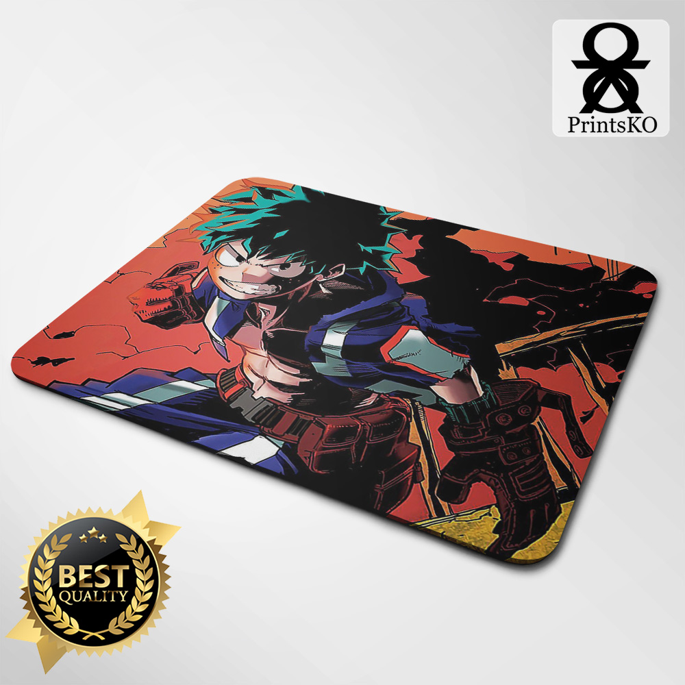 My Hero Academia Mouse pad - Deku Design | Shopee Philippines