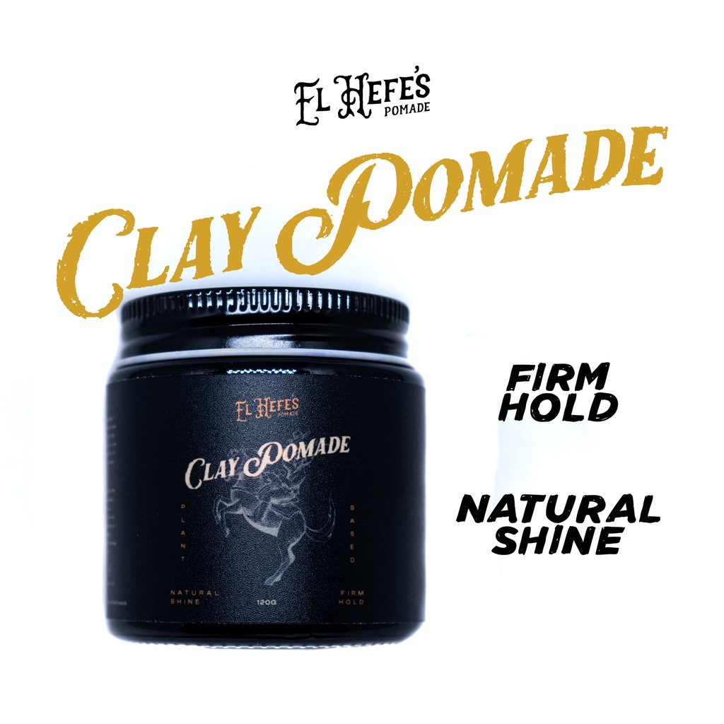 Clay Pomade (Quicksand) El Hefe Pomade Hair Pomade Hair Wax
