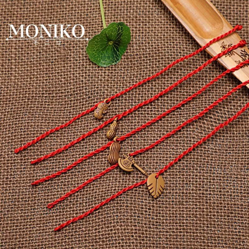 Moniko 2023 New Special Gift Red rope lucky rope small Pixiu jewelry ...