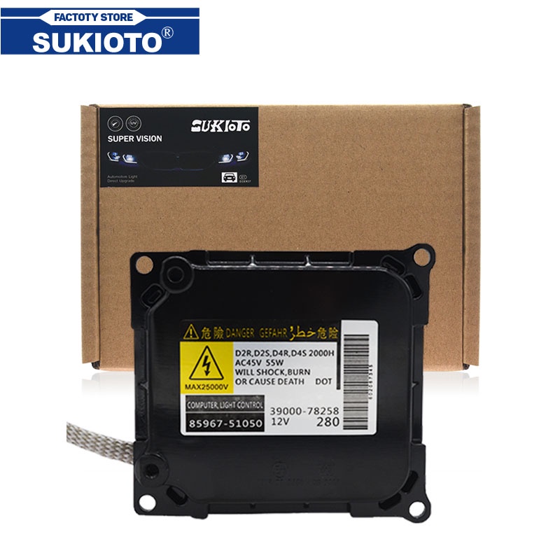 SUKIOTO Replacement DDLT003 KDLT003 85967-52020 85967-51050 D4S D2S 55W ...